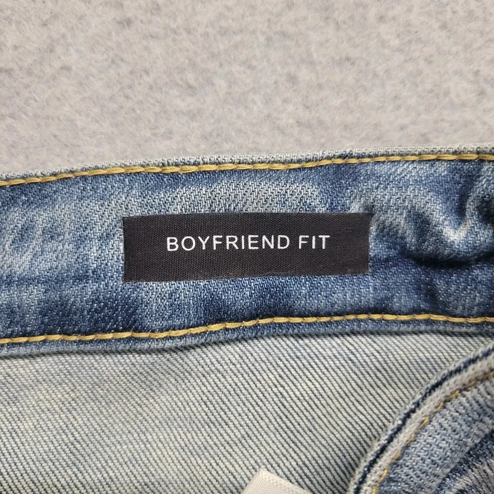 Judy Blue Los Angeles Boyfriend Distressed Jeans Light Wash Size 5/27 Denim